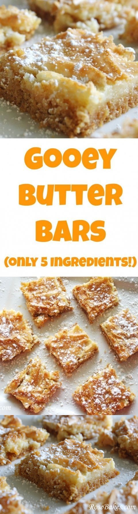 Gooey Butter Bars