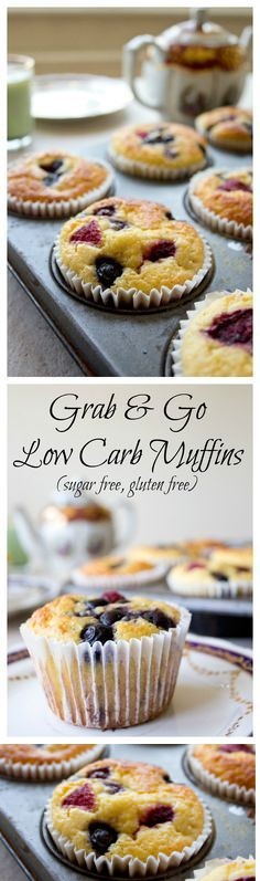 Grab & Go Low Carb Muffins