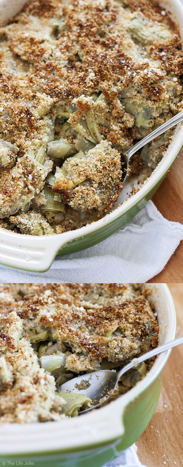 Grandma’s Baked Artichoke Hearts