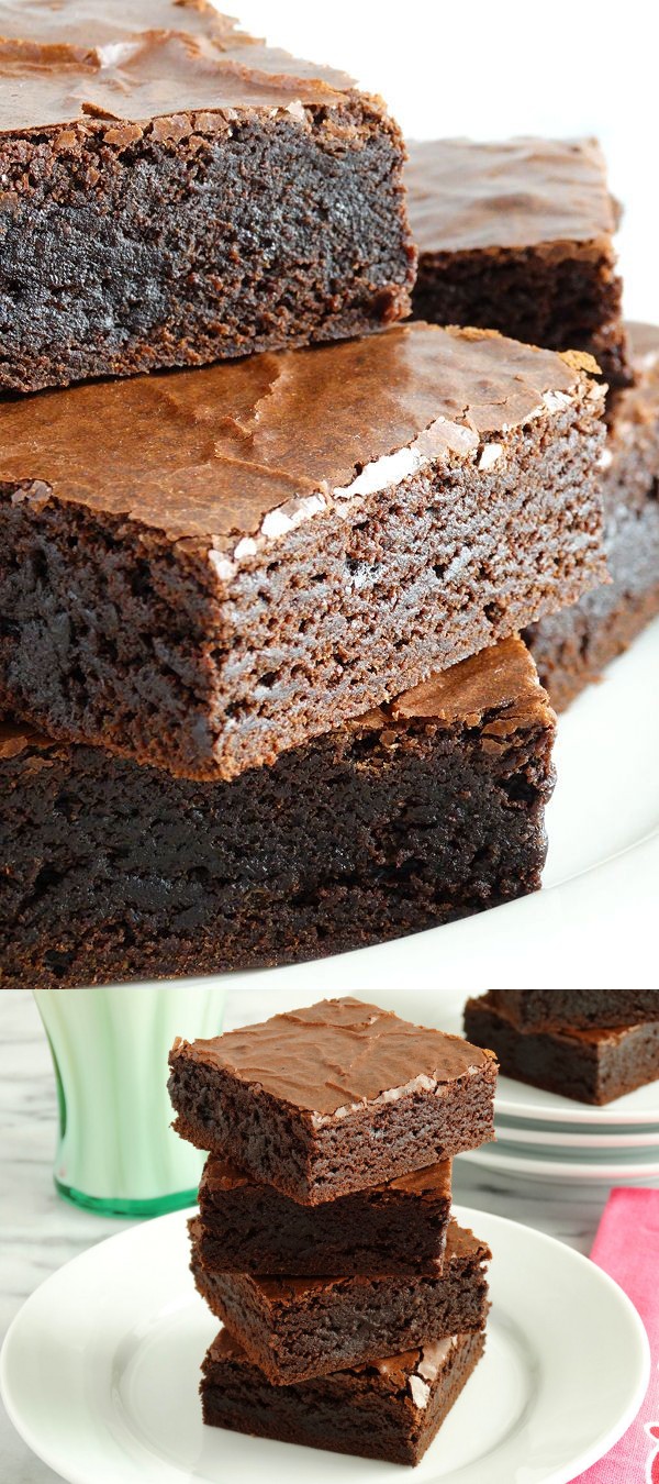 Grandma’s Old-Fashioned Rich Fudge Brownies