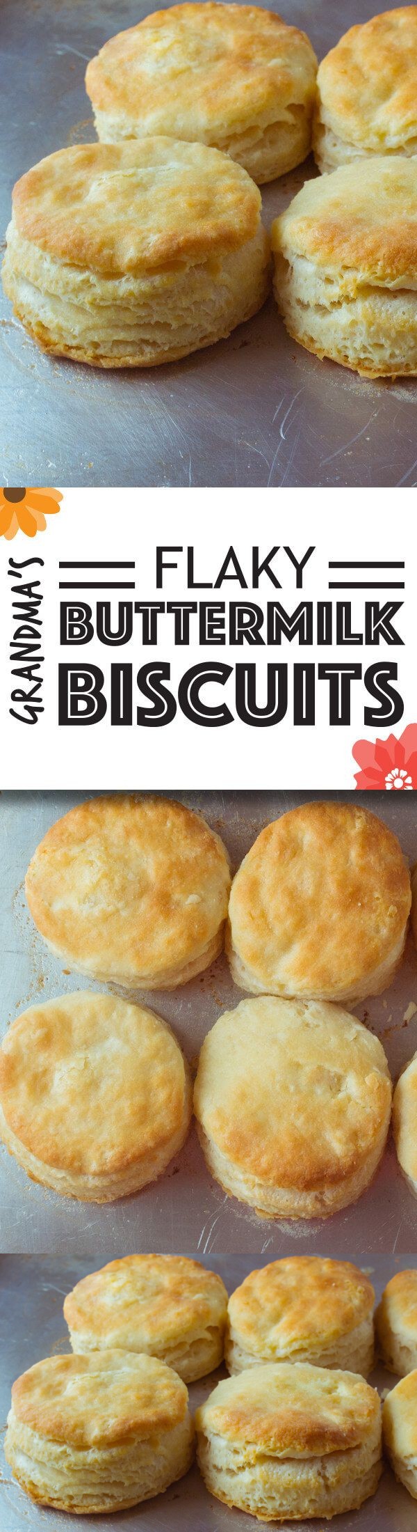 Grandma's Flaky Buttermilk Biscuits