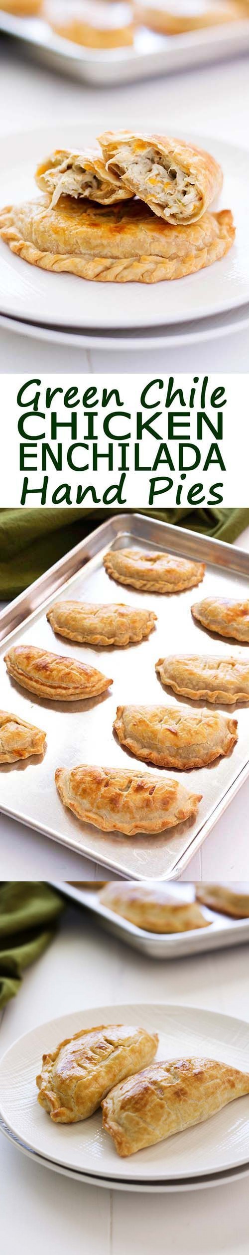 Green Chile Chicken Enchilada Hand Pies