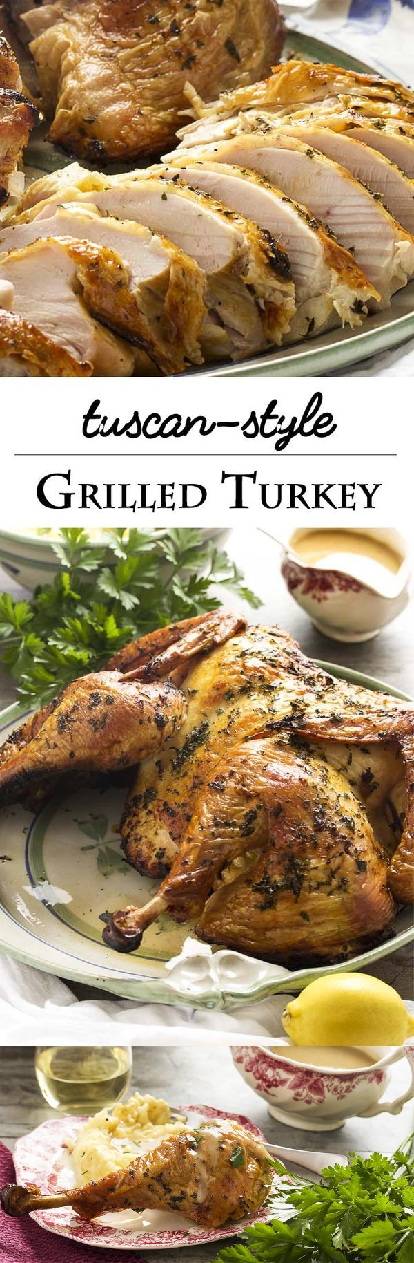 Grilled Tuscan Style Turkey