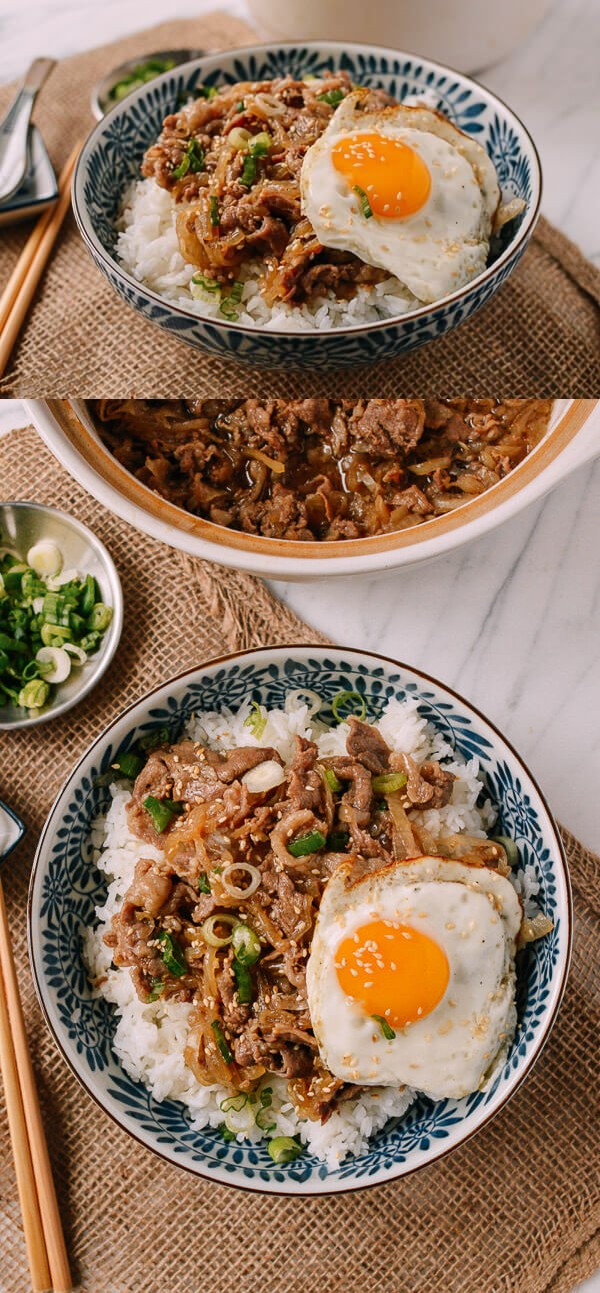 Gyudon (Japanese Beef & Rice Bowls