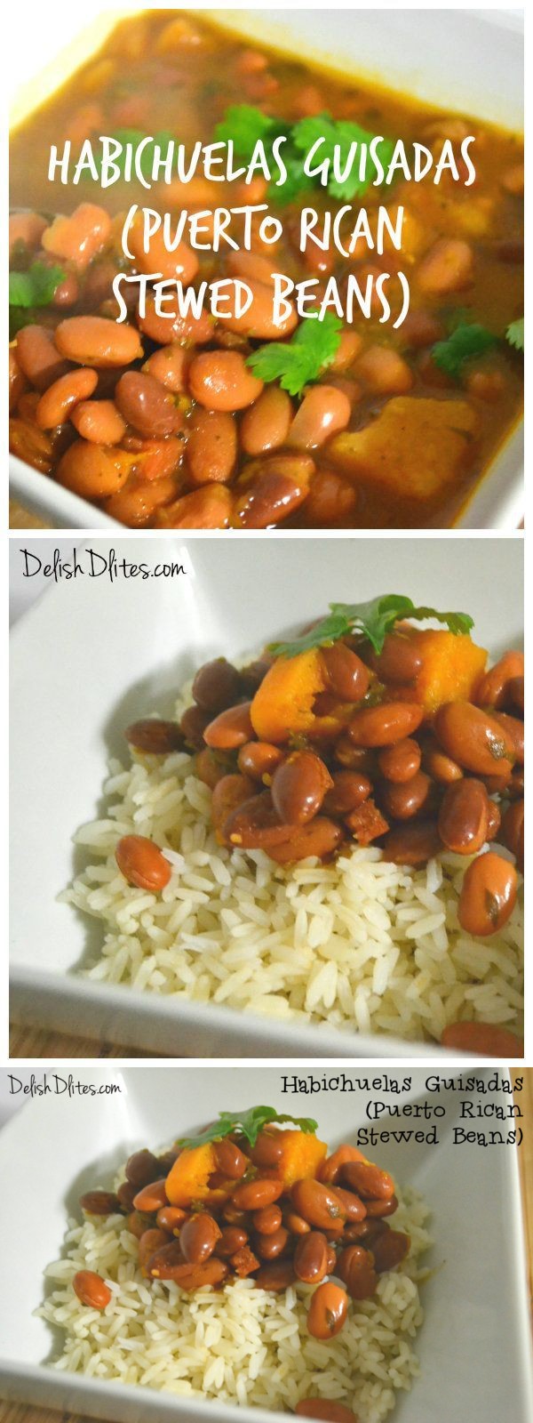 Habichuelas Guisadas (Puerto Rican Stewed Beans