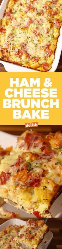 Ham & Cheese Brunch Bake