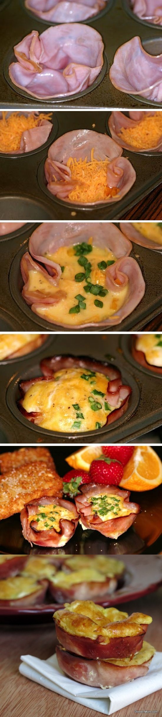 Ham Quiche Cups