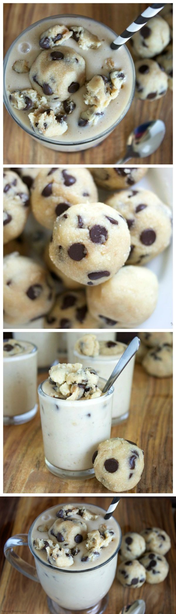 Healthy Chocolate Chip Cookie Dough Blizzard