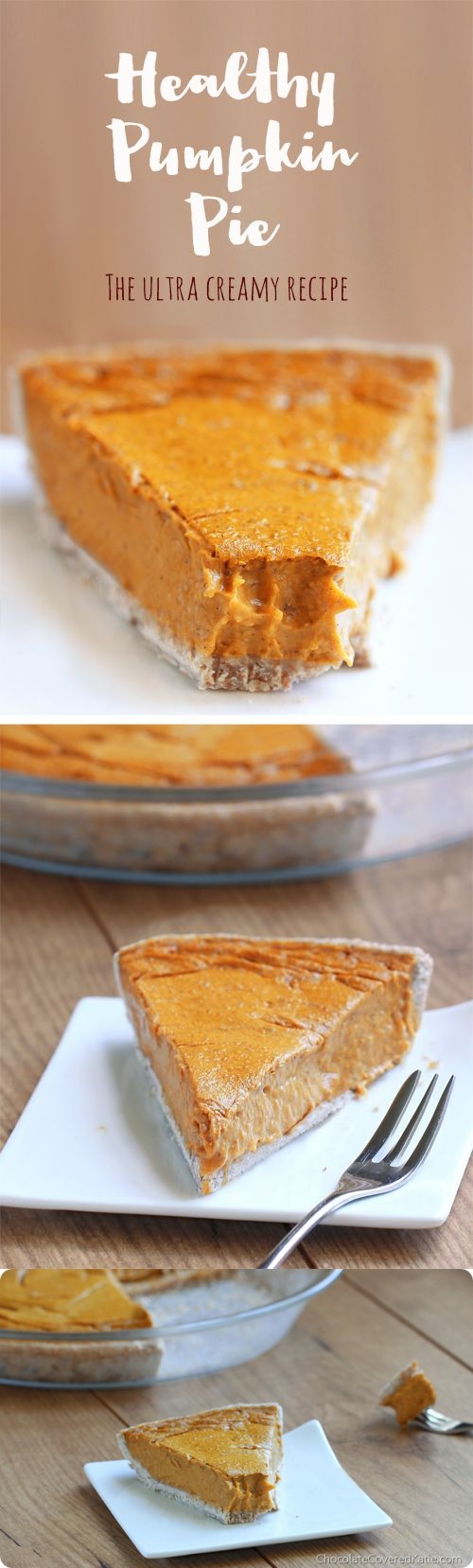 Healthy Pumpkin Pie