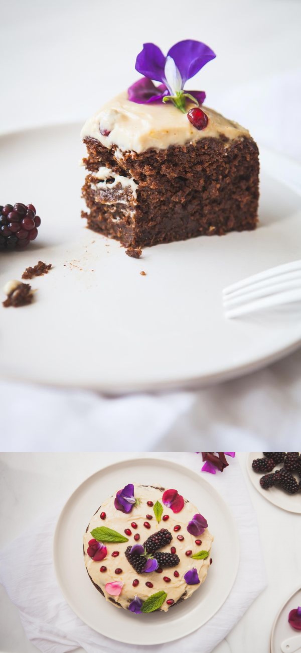 Healthy Vegan Ginger Cake