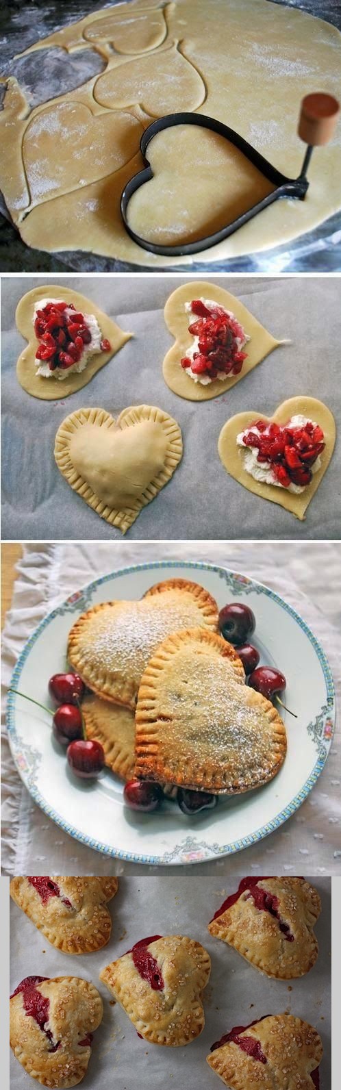 Heart-Shaped Mini Pies & Pie Pops (2 Filling Options