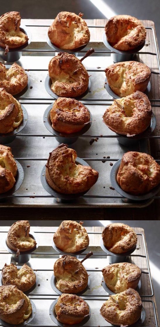 Herb and Cheese Popovers