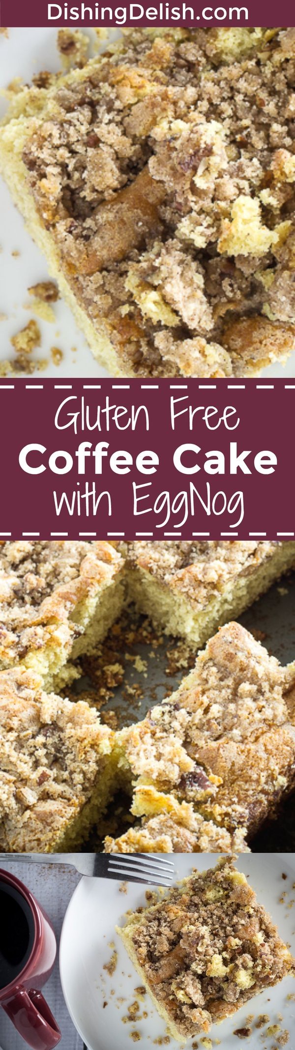 Holiday Gluten Free Coffee Cake