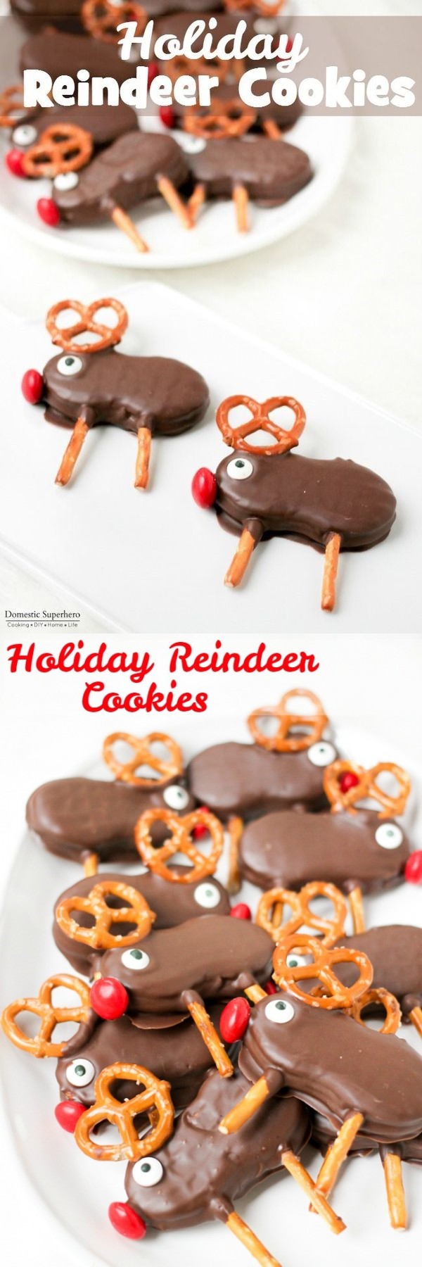 Holiday Reindeer Cookies