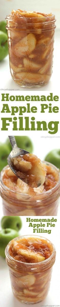 Homemade Apple Pie Filling