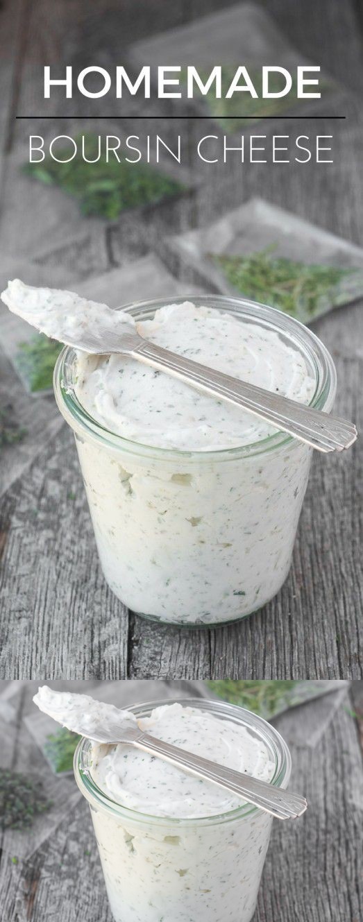 Homemade Boursin Cheese