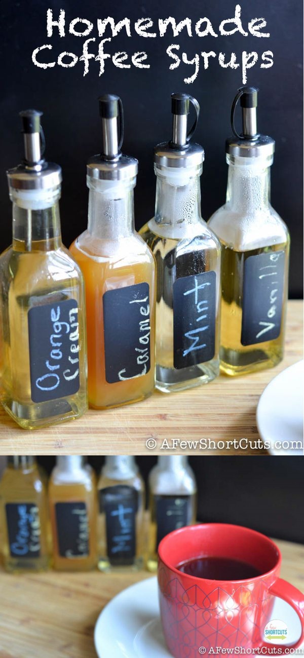 Homemade Coffee Syrups