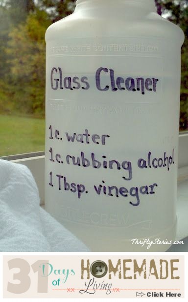 Homemade Glass Cleaner