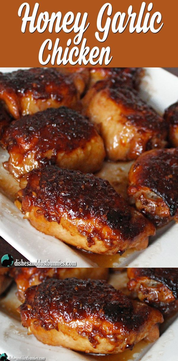 Honey Garlic Chicken (plus some really tasty sauce!