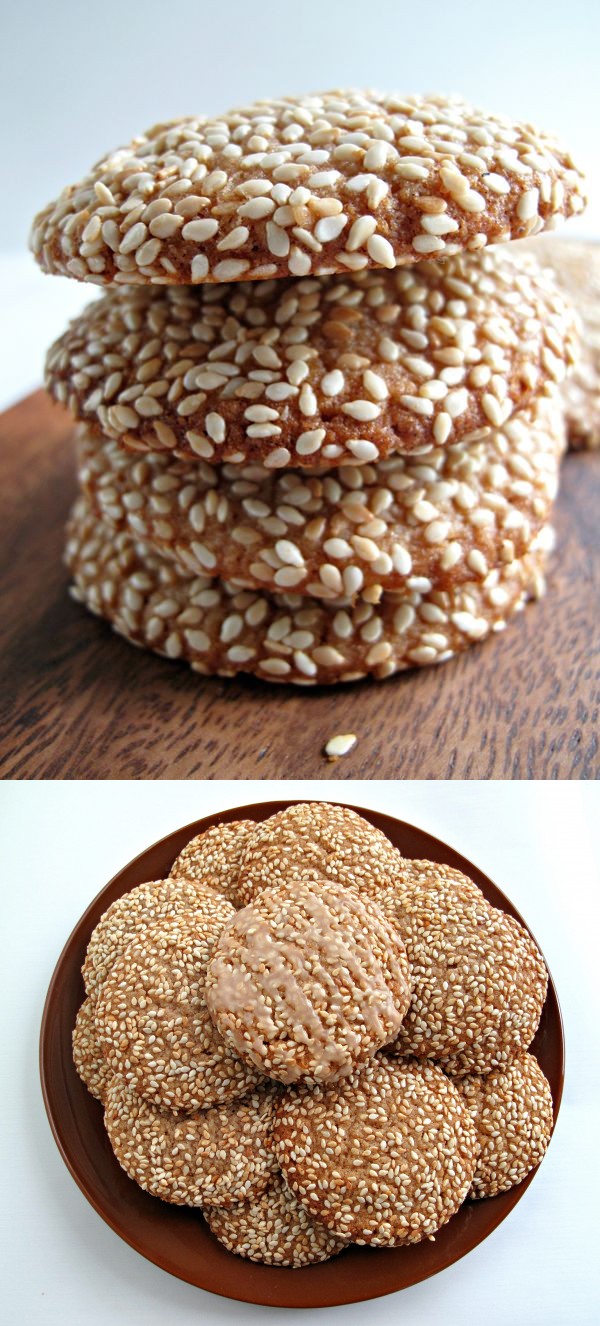 Honey Sesame Cookies