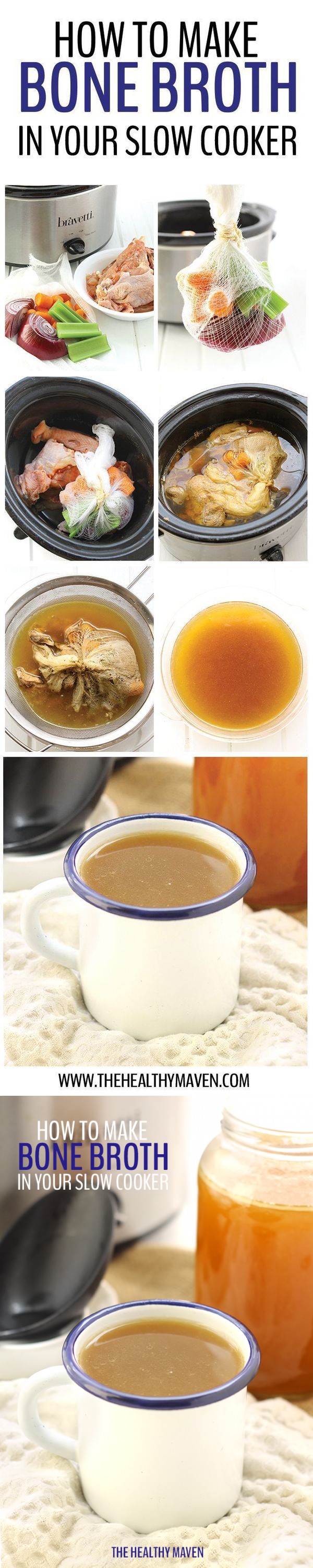 How To Make Bone Broth In Your Slow Cooker