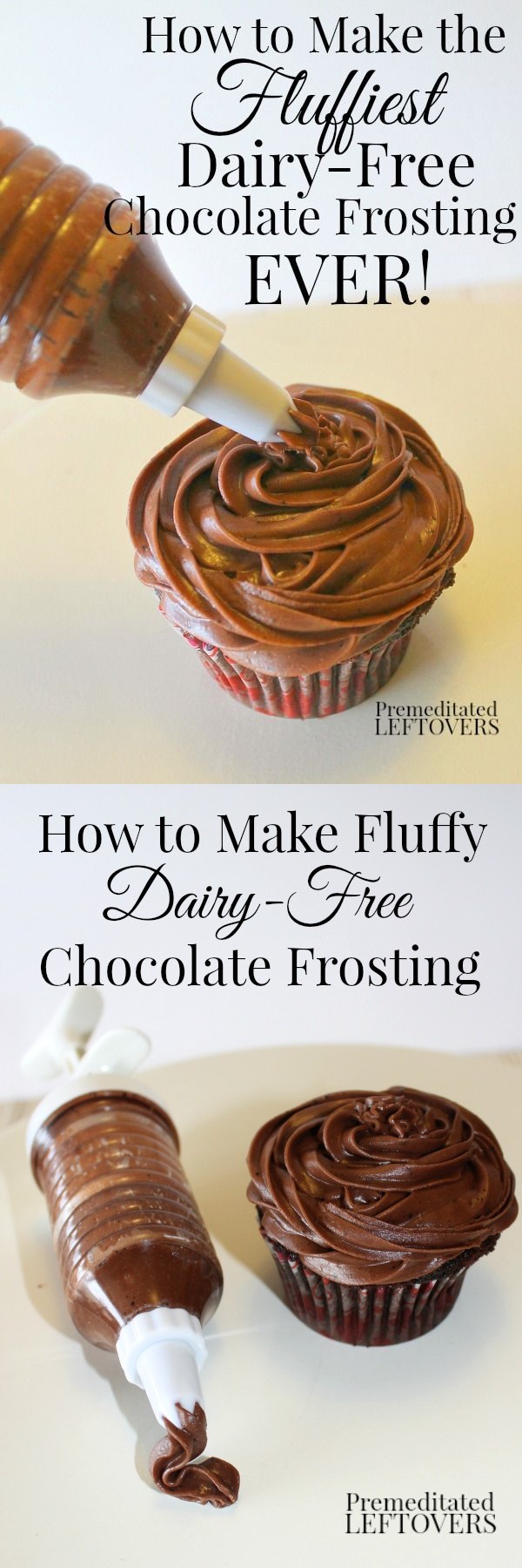 How to Make Fluffy Dairy-Free Chocolate Frosting