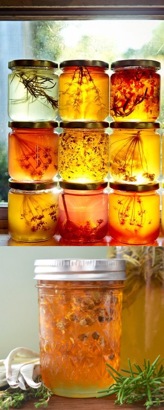 How to Make Herb-Infused Honey