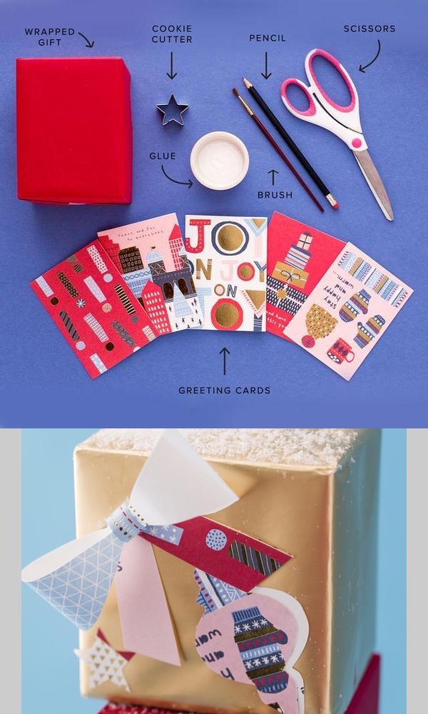 How to Step Up Your Gift Wrap Game Using Greeting Cards