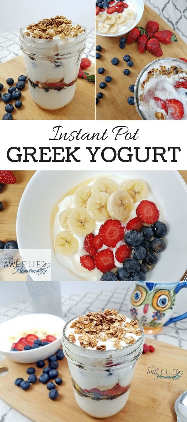 Instant Pot Greek Yogurt