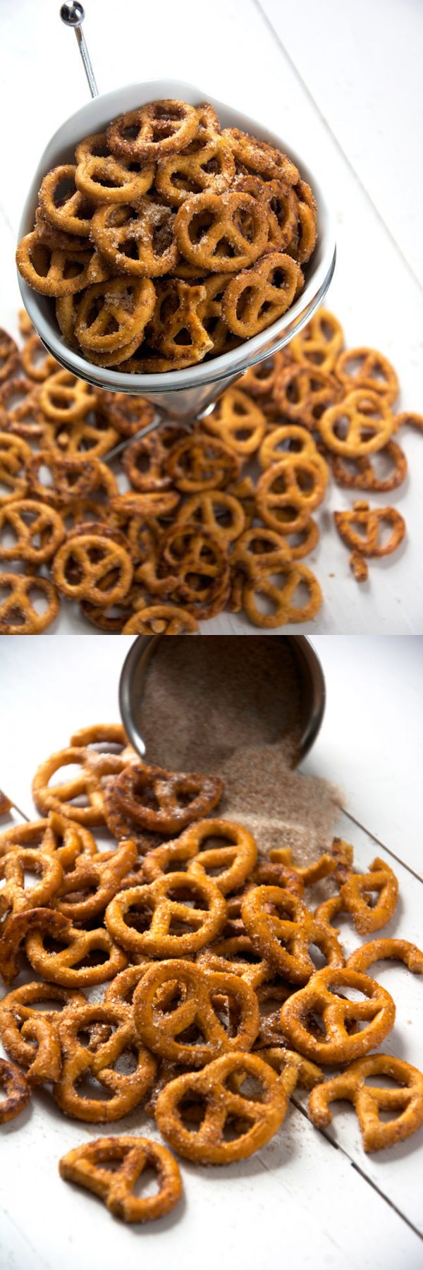 Irresistible (Four Ingredient Cinnamon Sugar Pretzels