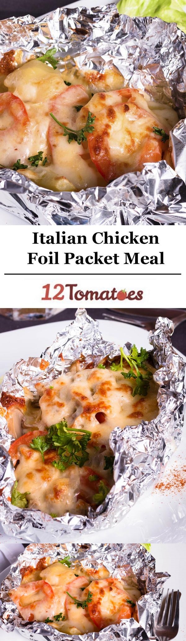 Italian Chicken Foil Packet
