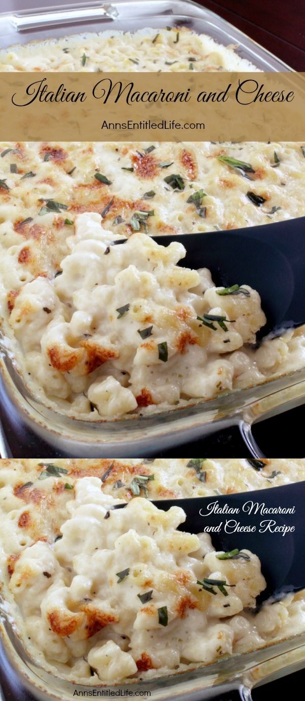 Italian Macaroni and Cheese