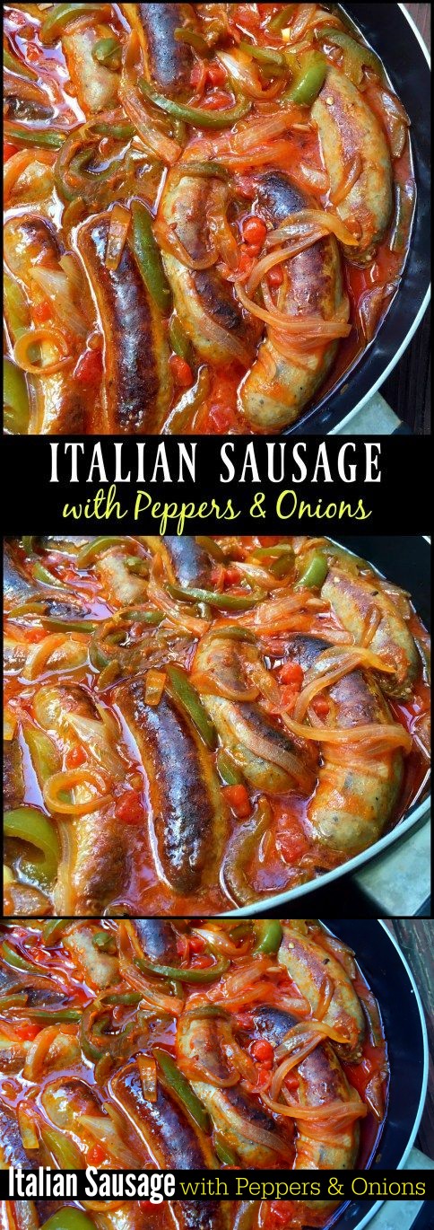 Italian Sausage with Peppers & Onions