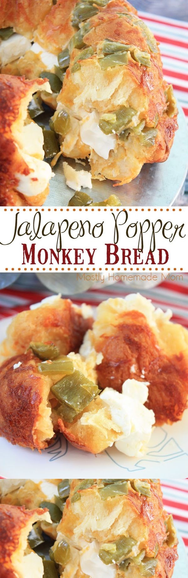 Jalapeno Popper Monkey Bread