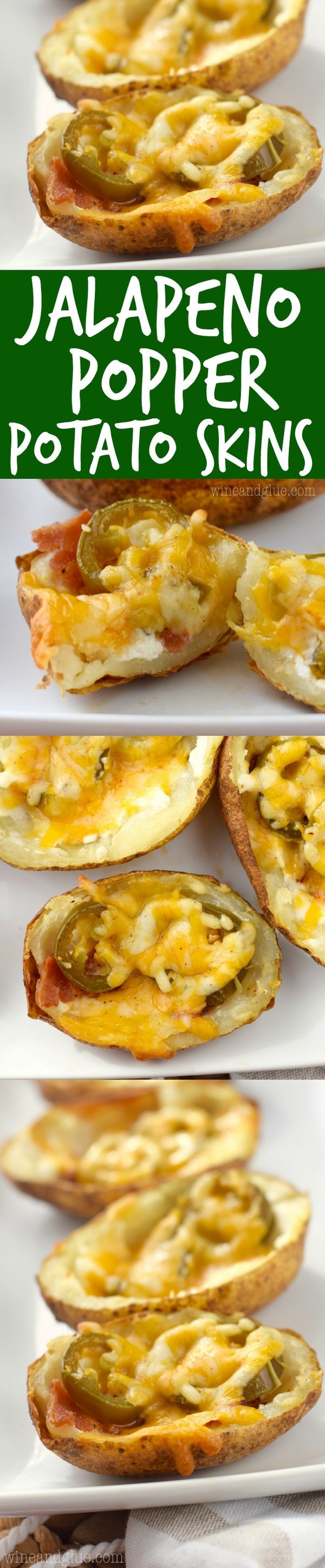 Jalapeno Popper Potato Skins