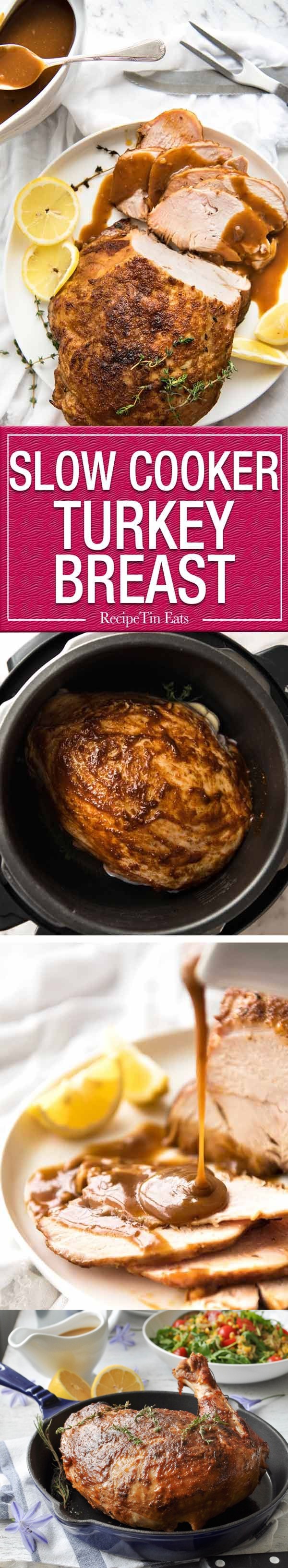 Juicy Slow Cooker Turkey Breast