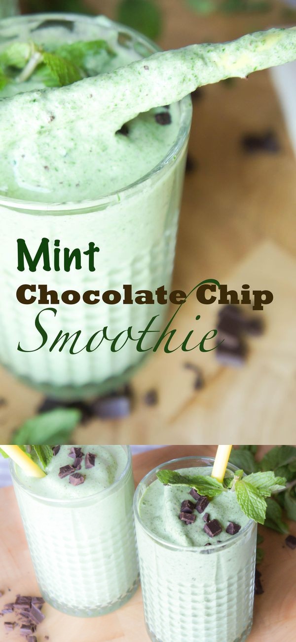 Kitchen Reno + Ultra Dreamy Mint Chocolate Chip Smoothie