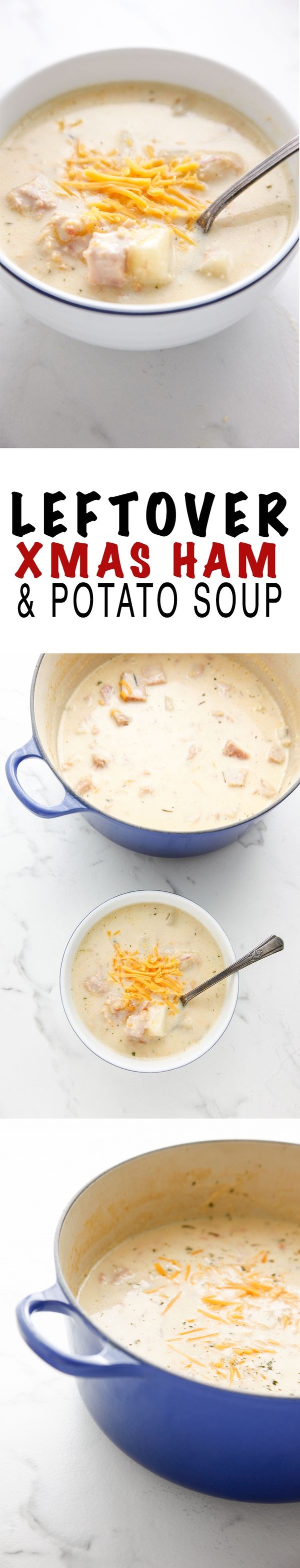 Leftover Ham and Potato Soup