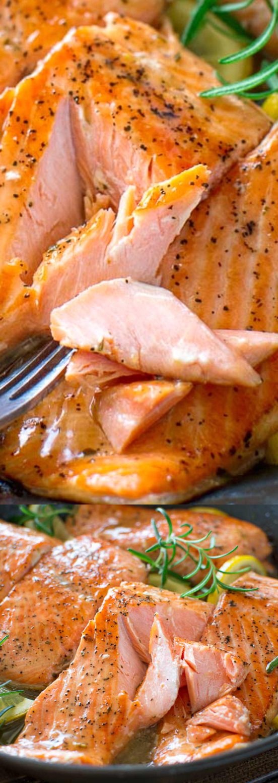 Lemon Rosemary Salmon