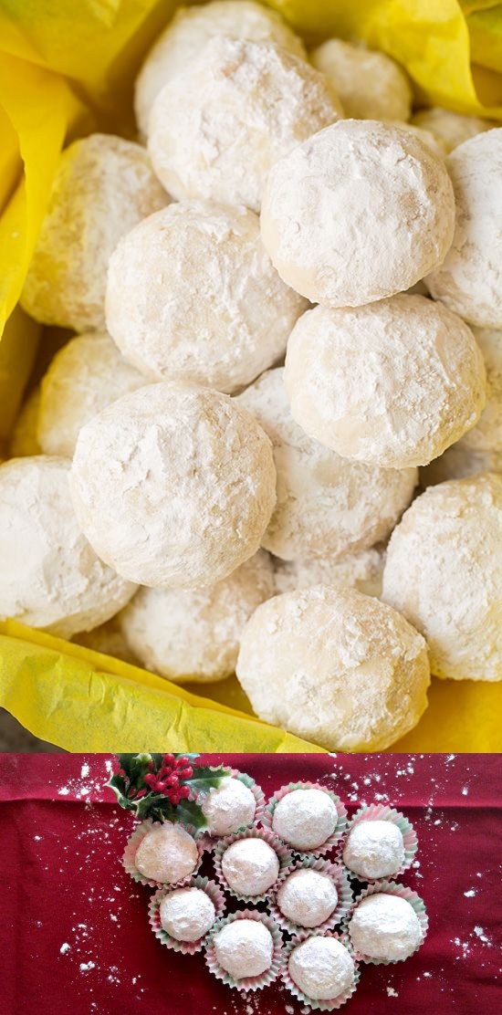 Lemon Snowball Cookies