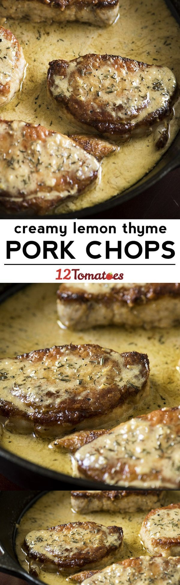 Lemon Thyme Pork Chops