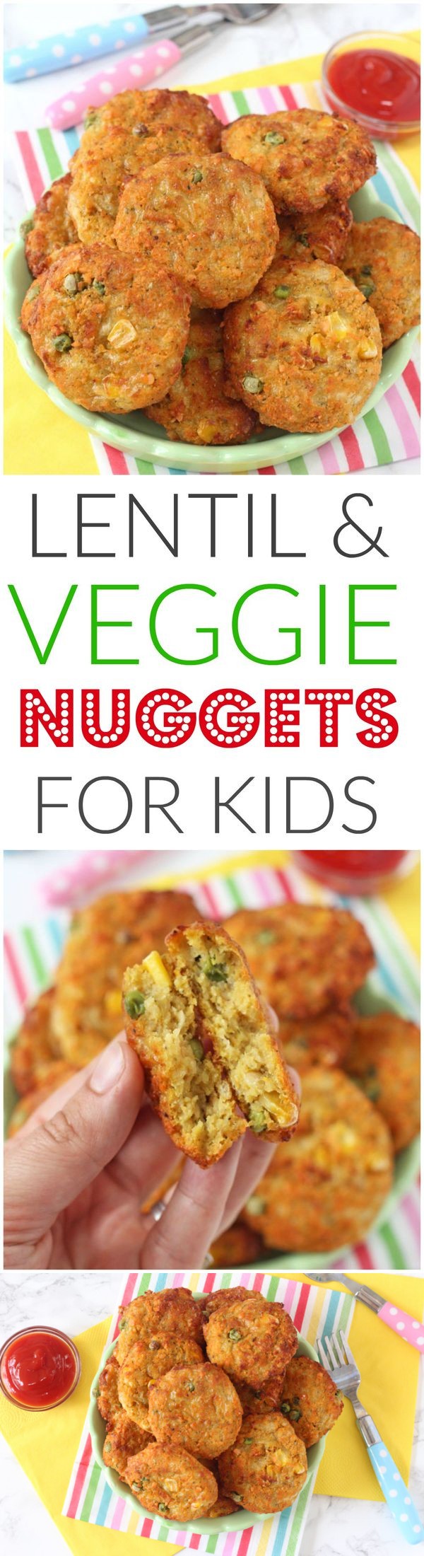 Lentil Veggie Nuggets