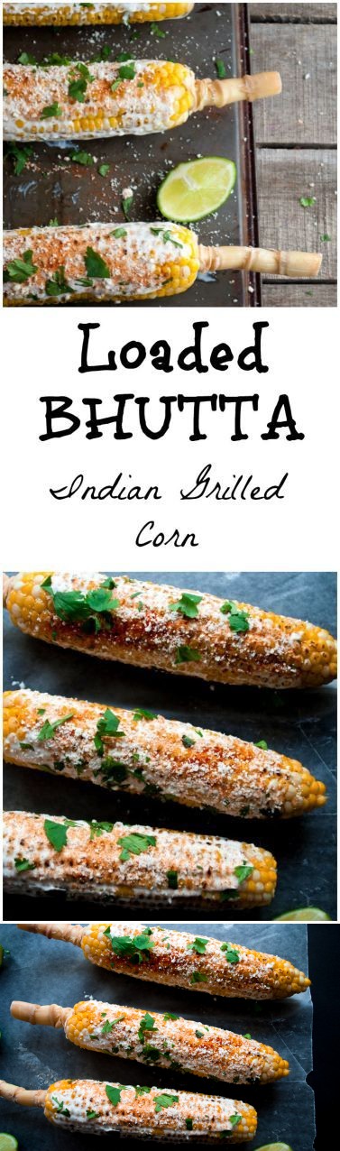 Loaded Bhutta: Indian Grilled Corn