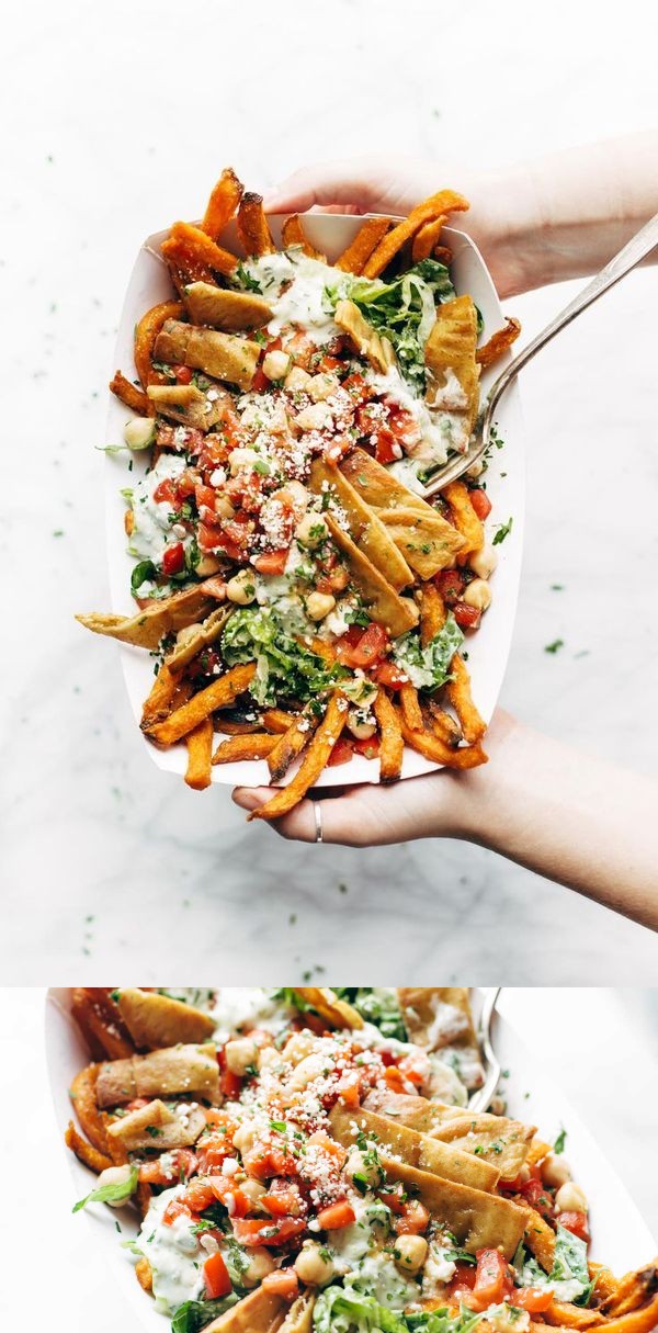 Loaded Mediterranean Street Fries