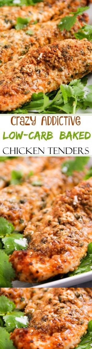 Low Carb Baked Chicken Tenders