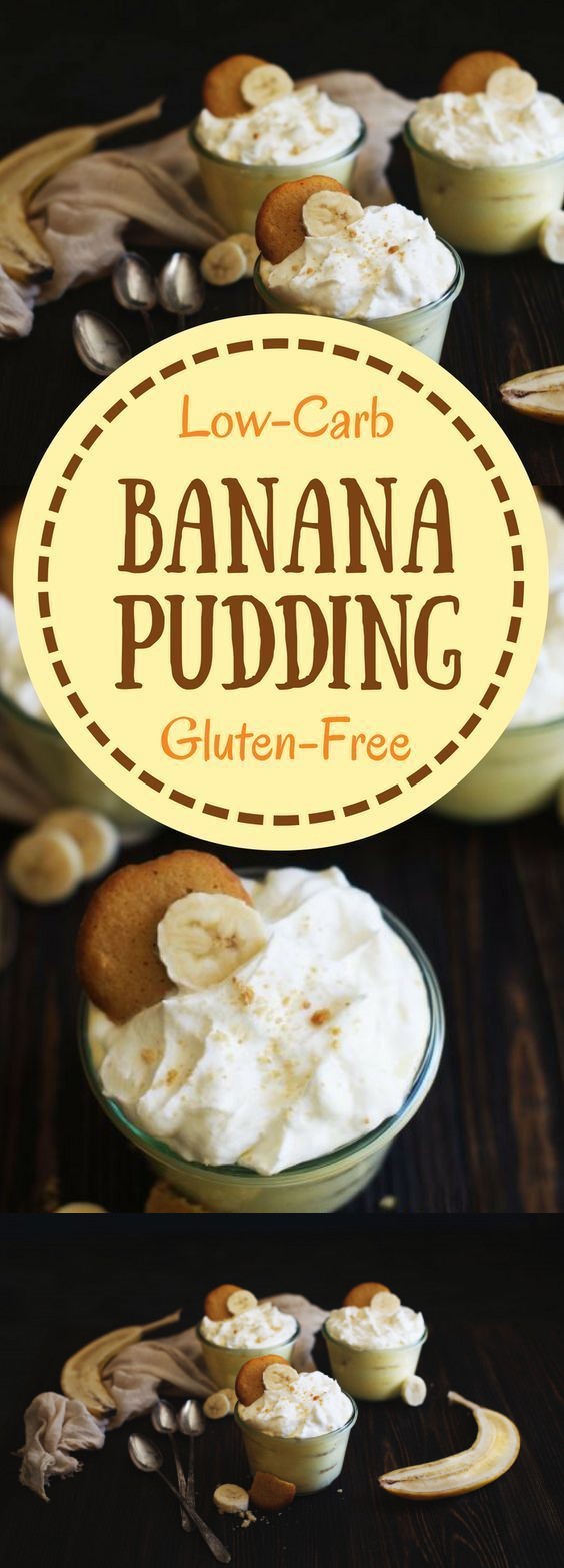 Low-Carb Banana Pudding