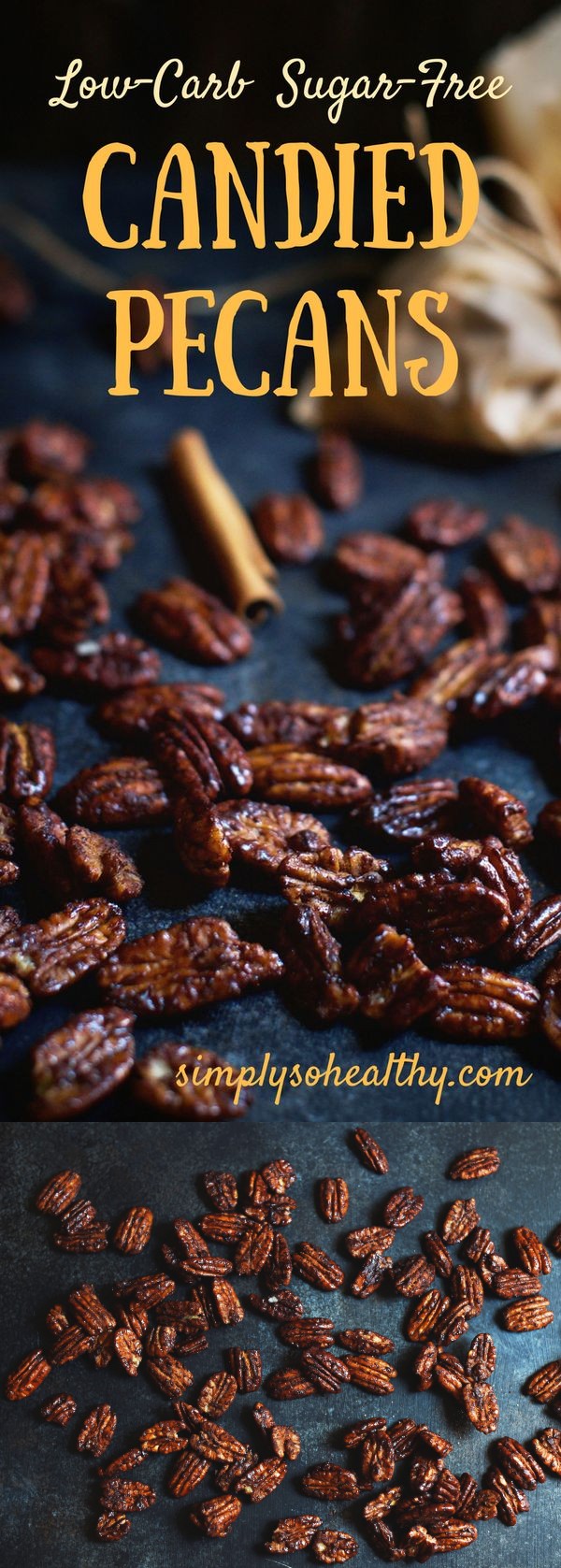 Low-Carb Candied Pecans