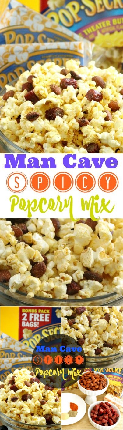 Man Cave Spicy Popcorn Mix