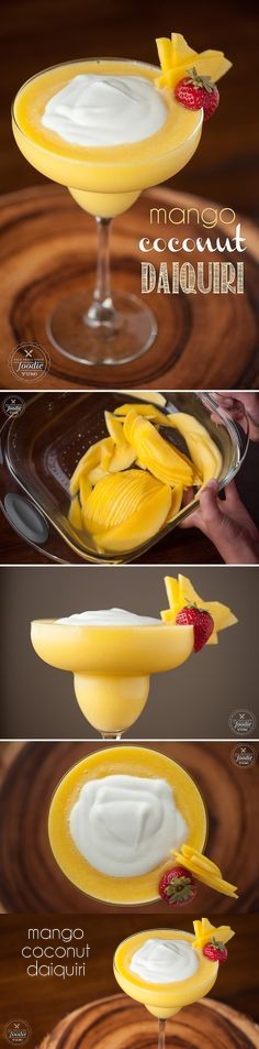 Mango Coconut Daiquiri