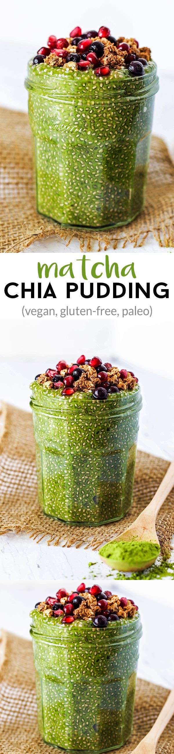 Matcha Chia Pudding